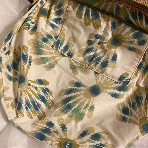 UGG Australia Bronze Leather Woven Hobo Bag - Picture 16 of 16